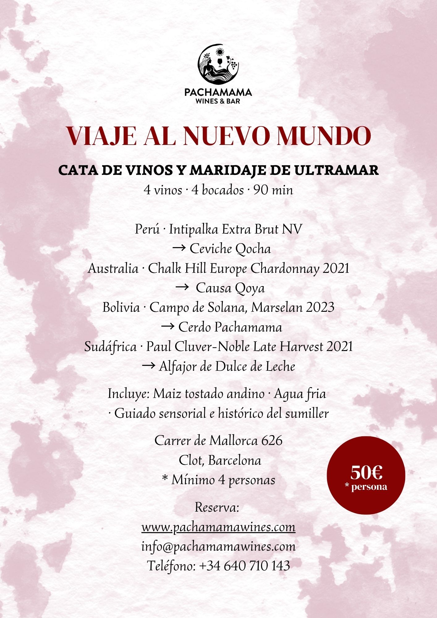 Cata y Maridaje "Viaje al Nuevo Mundo" - Imagen 2